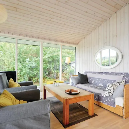 Holiday home Beautiful In Knebel With House Sea View Fejrup